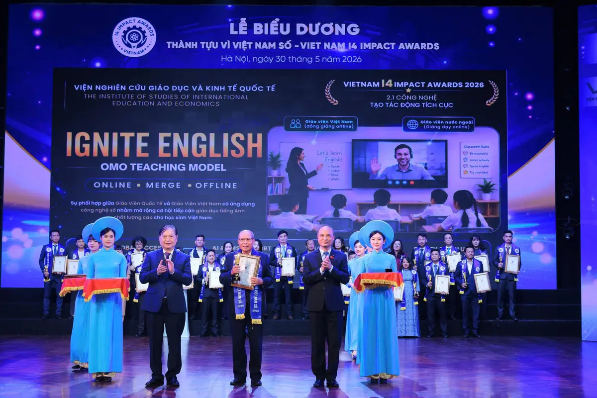Lễ vinh danh tại Diễn đàn Quốc gia số Việt Nam 2026